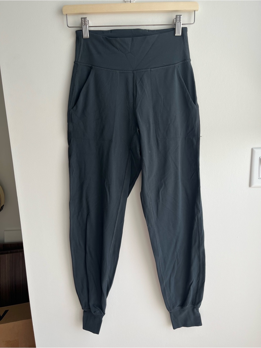 lululemon athletica Dark Grey High-Waist Jogger Leggings